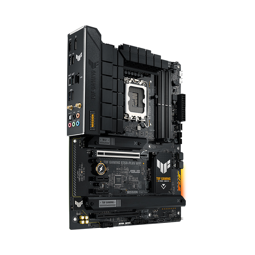 Mainboard Asus TUF Gaming B760M-PLUS II (Intel B760/ Socket 1700/ M-ATX/ 4 khe ram/ DDR5/ 2.5 Gigabit LAN)