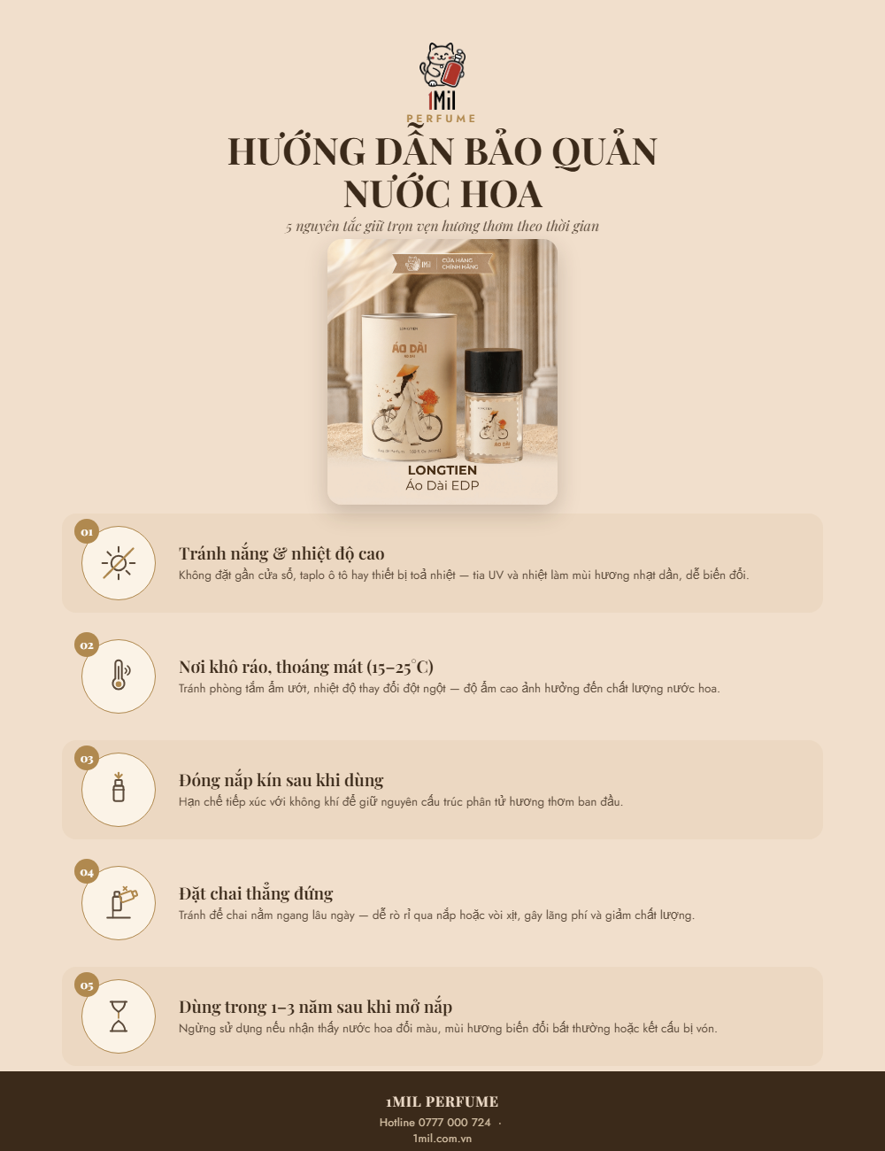 Hướng dẫn bảo quản
