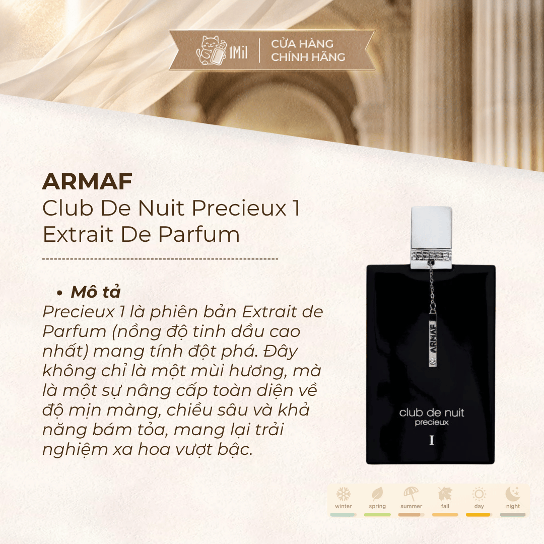 Armaf Club De Nuit Precieux 1 Extrait De Parfum 55ml