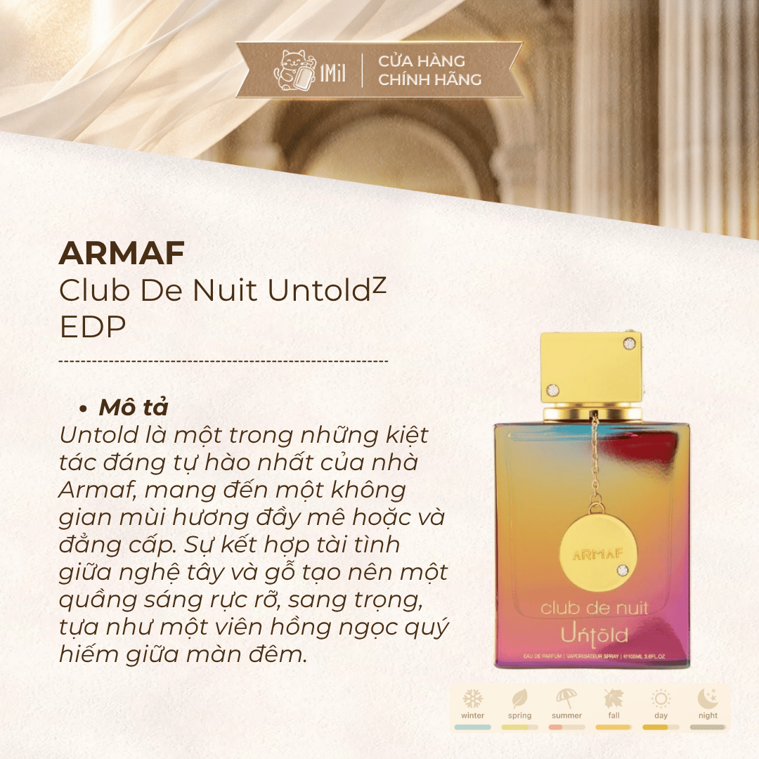 Armaf Club De Nuit Untold 105ml
