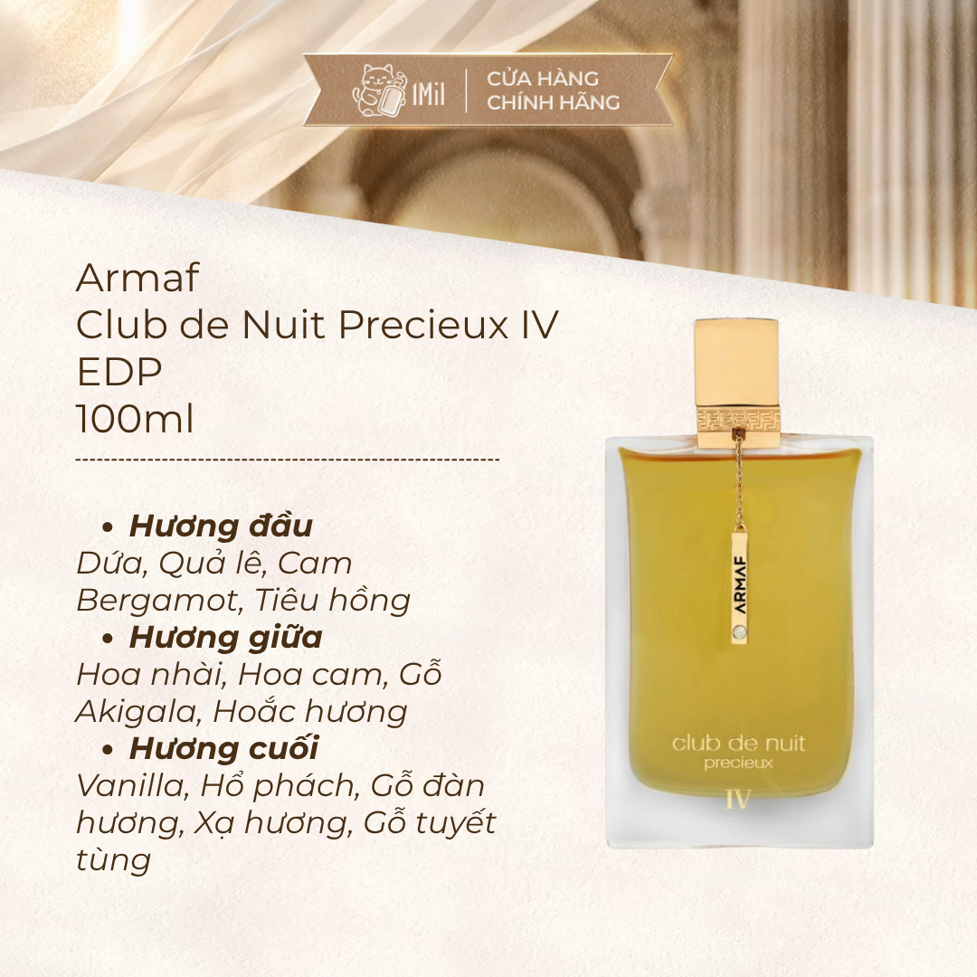 Armaf Club de nuit Precieux IV Extrait de Parfum 55ml