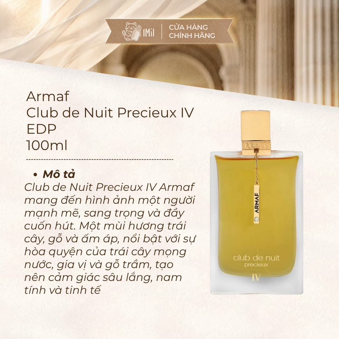 Armaf Club de nuit Precieux IV Extrait de Parfum 55ml