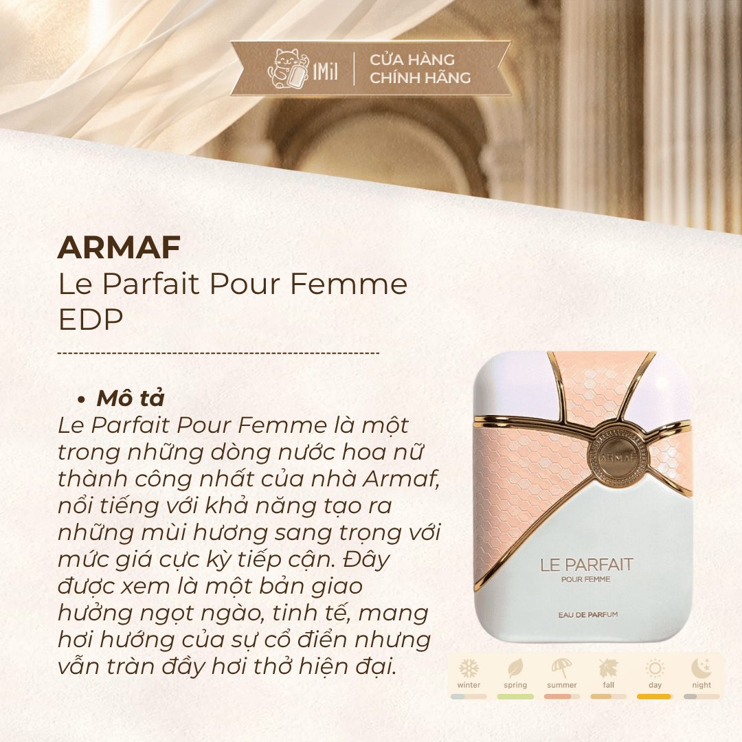 Armaf Le Parfait Pour Femme 100ml