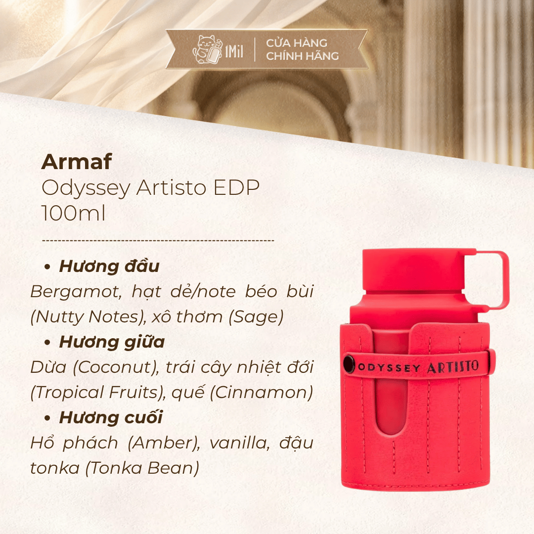 Armaf Odyssey Artisto EDP 100ml