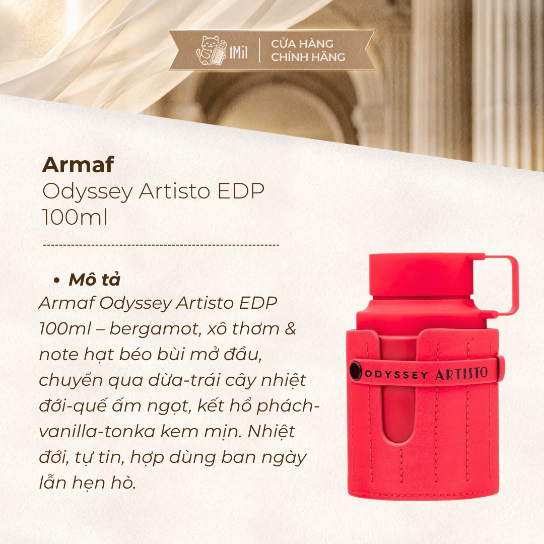 Armaf Odyssey Artisto EDP 100ml