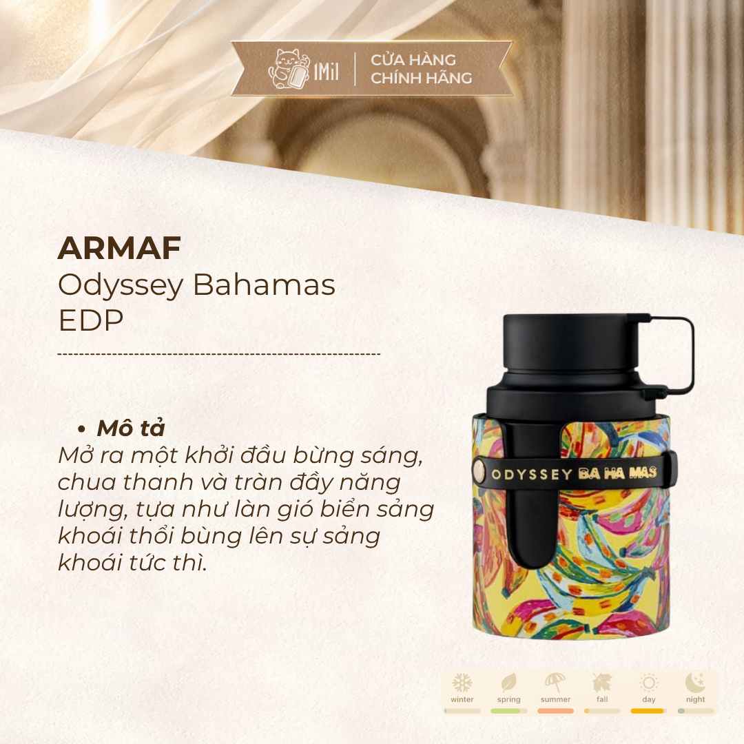 Armaf Odyssey Ba Ha Mas EDP 100ml
