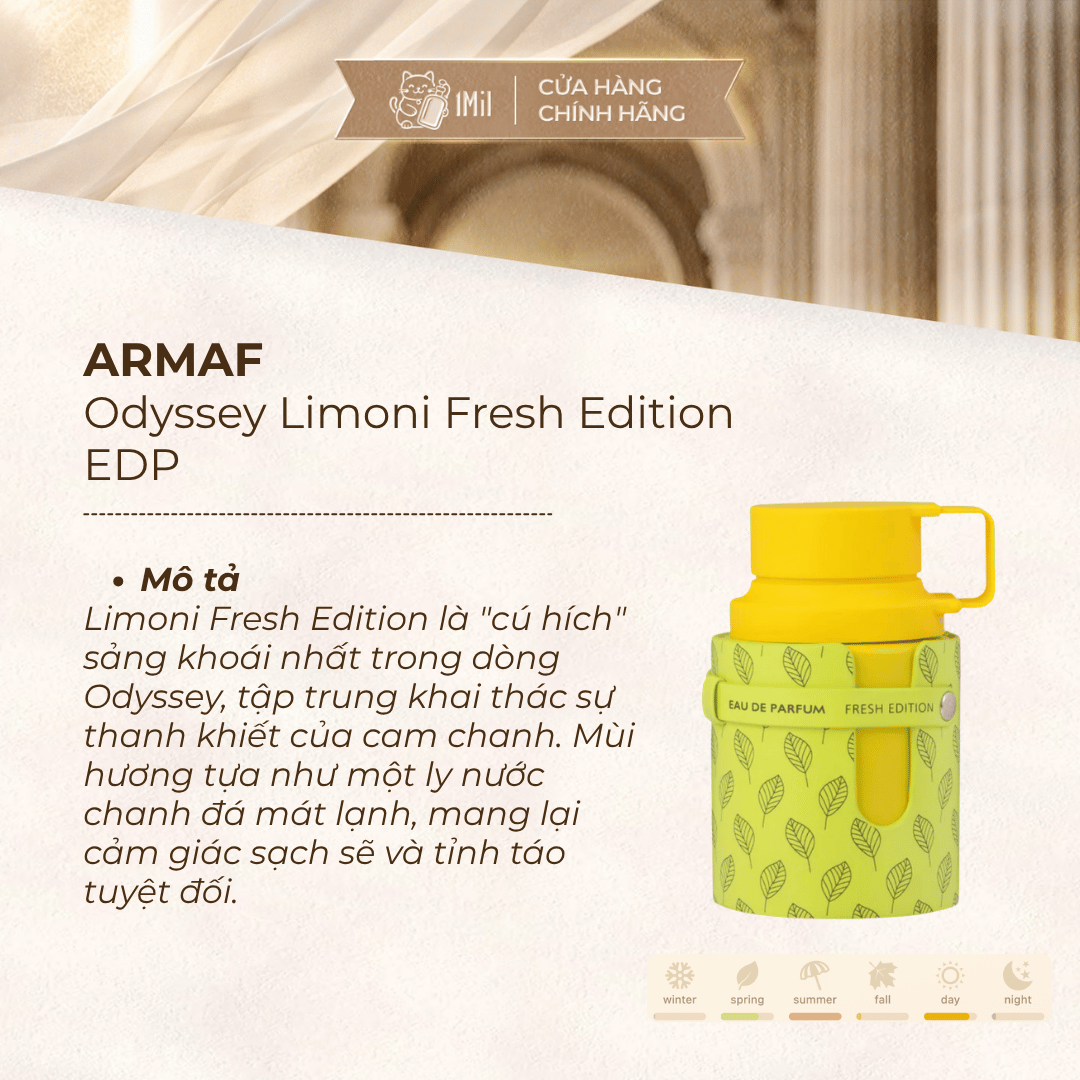 Armaf Odyssey Limoni Fresh Edition 100ml