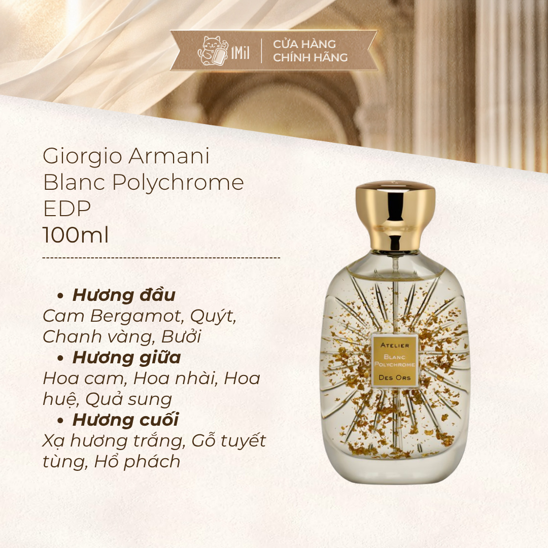 Atelier Des Ors Blanc Polychrome EDP 100ml
