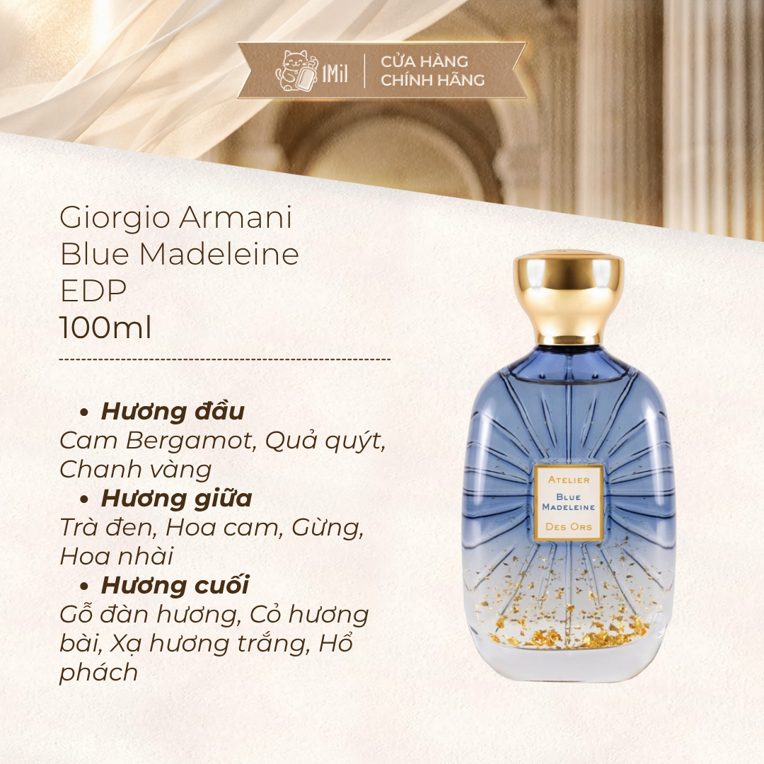 Atelier Des Ors Blue Madeleine EDP 100ml