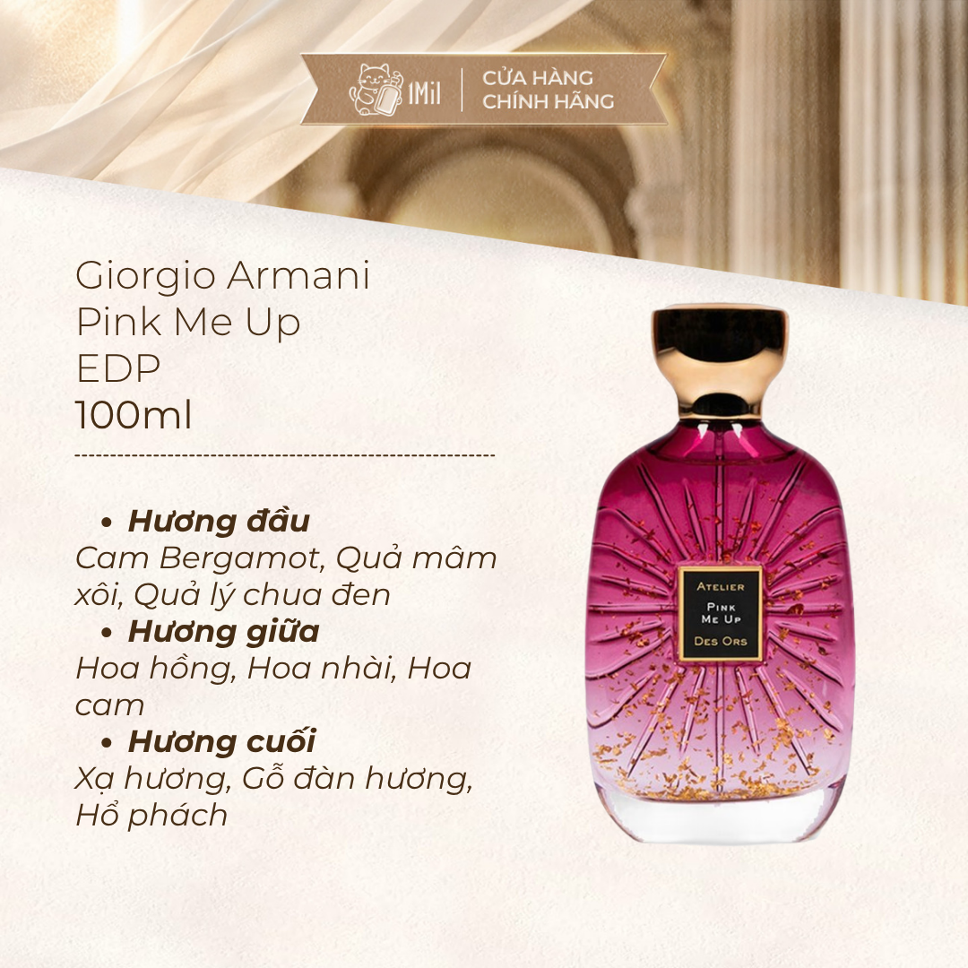 Atelier Des Ors Pink Me Up EDP 100ml