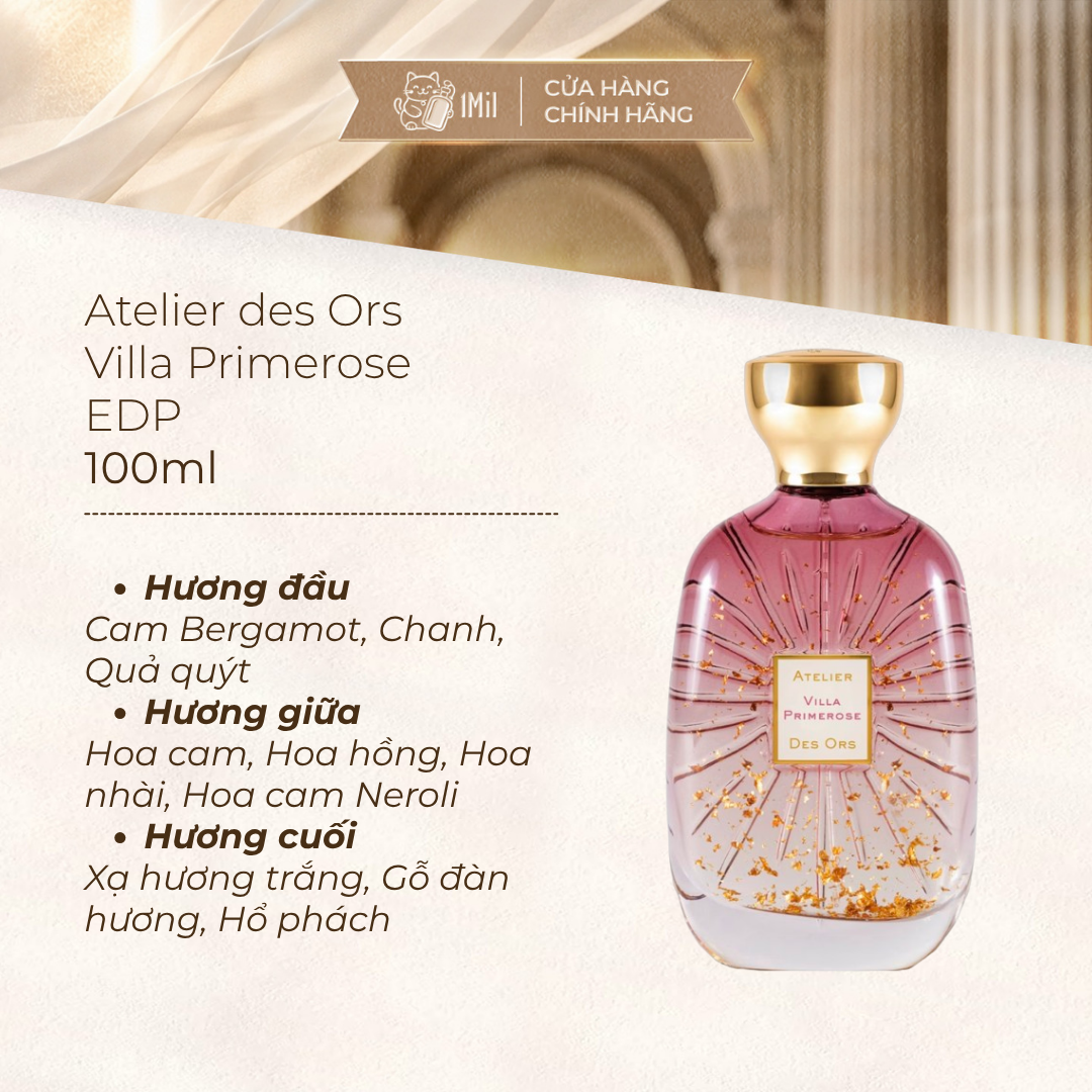 Atelier Des Ors Villa Primerose EDP 100ml