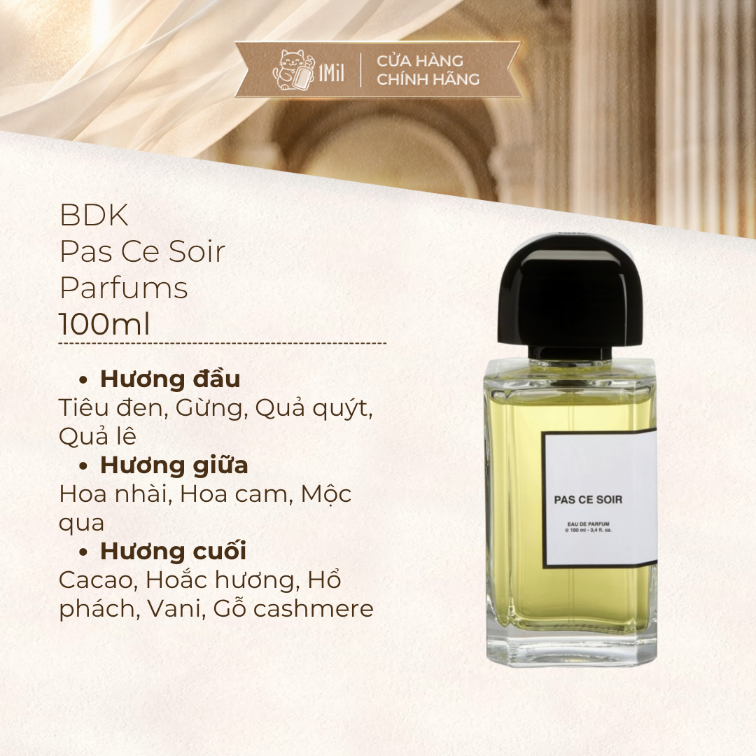 BDK Parfums Pas Ce Soir EDP 100ml