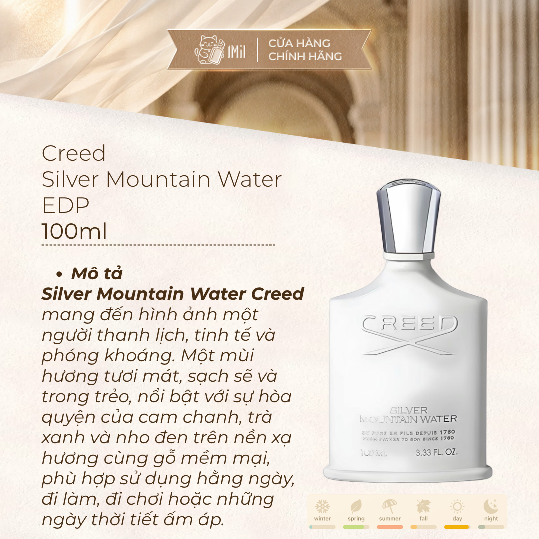 Creed Silver Mountain Water EDP 100ml