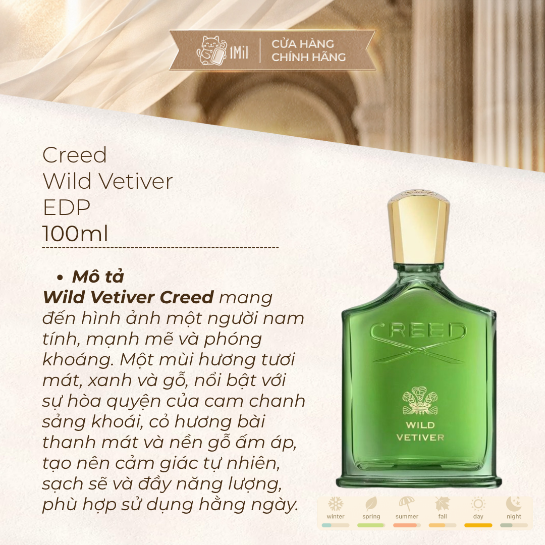 Creed Wild Vetiver EDP 100ml