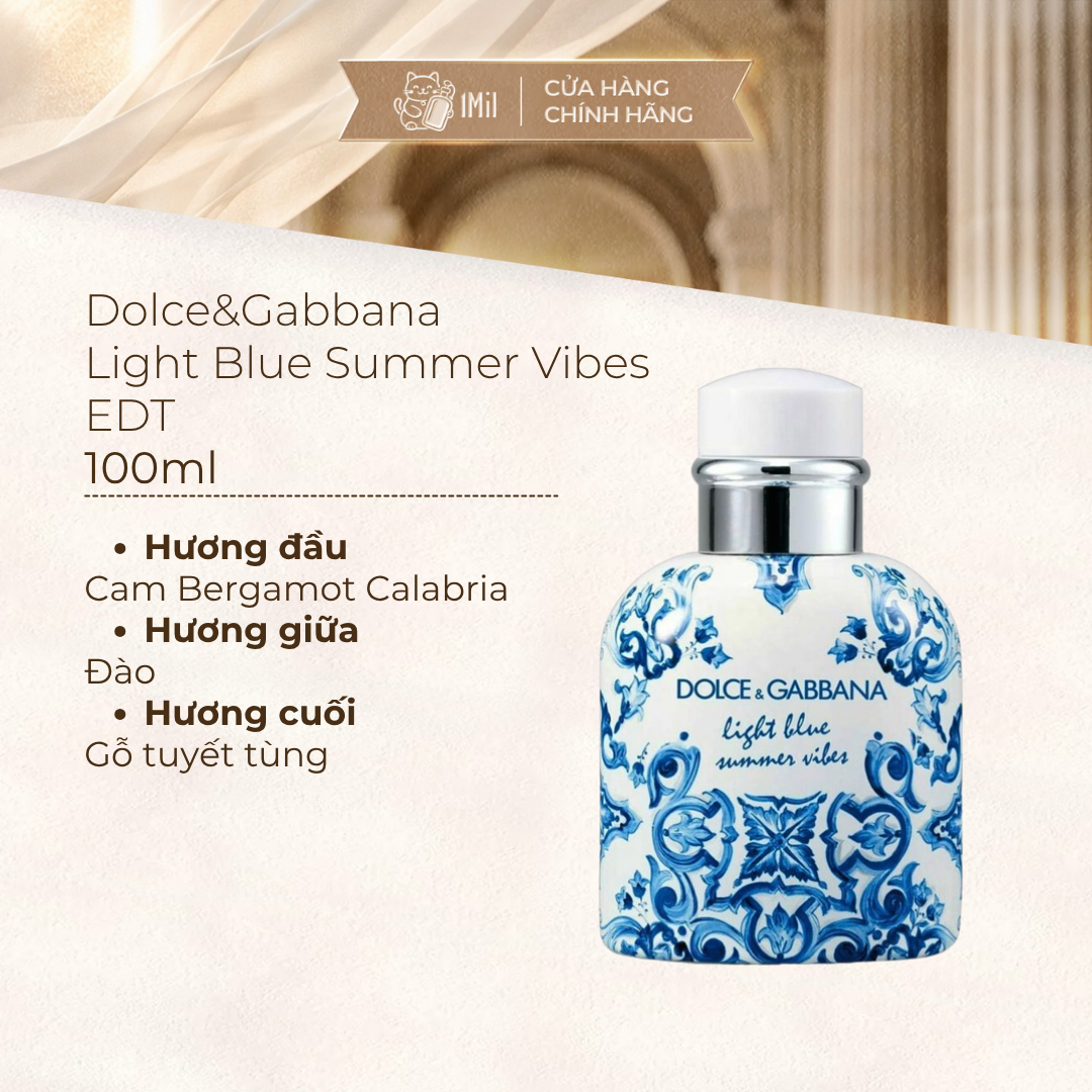Dolce & Gabbana Light Blue Summer Vibes Pour Homme EDT