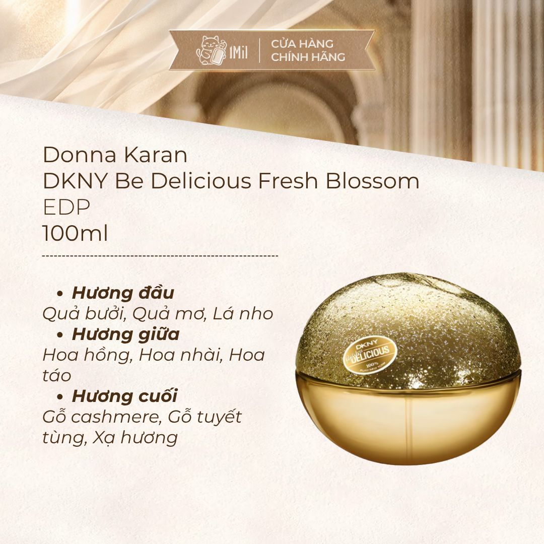Donna Karan DKNY Be Delicious Golden Delicious EDP 100ml