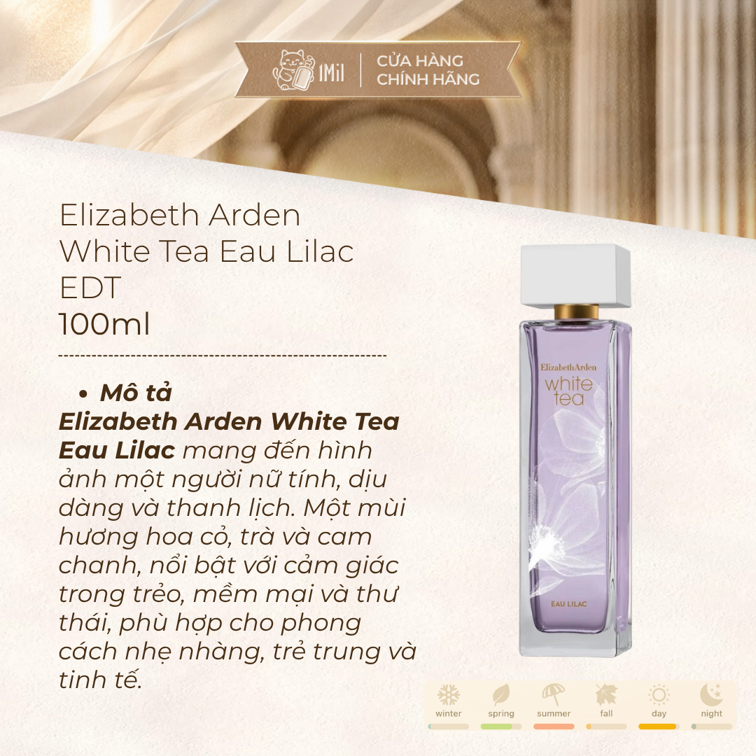 Elizabeth Arden Eau Lilac EDT 100ml