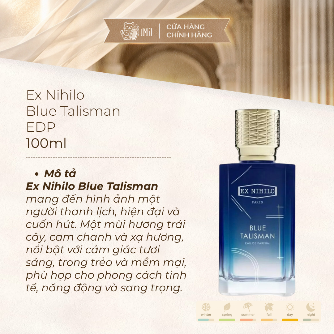 Ex Nihilo Blue Talisman EDP