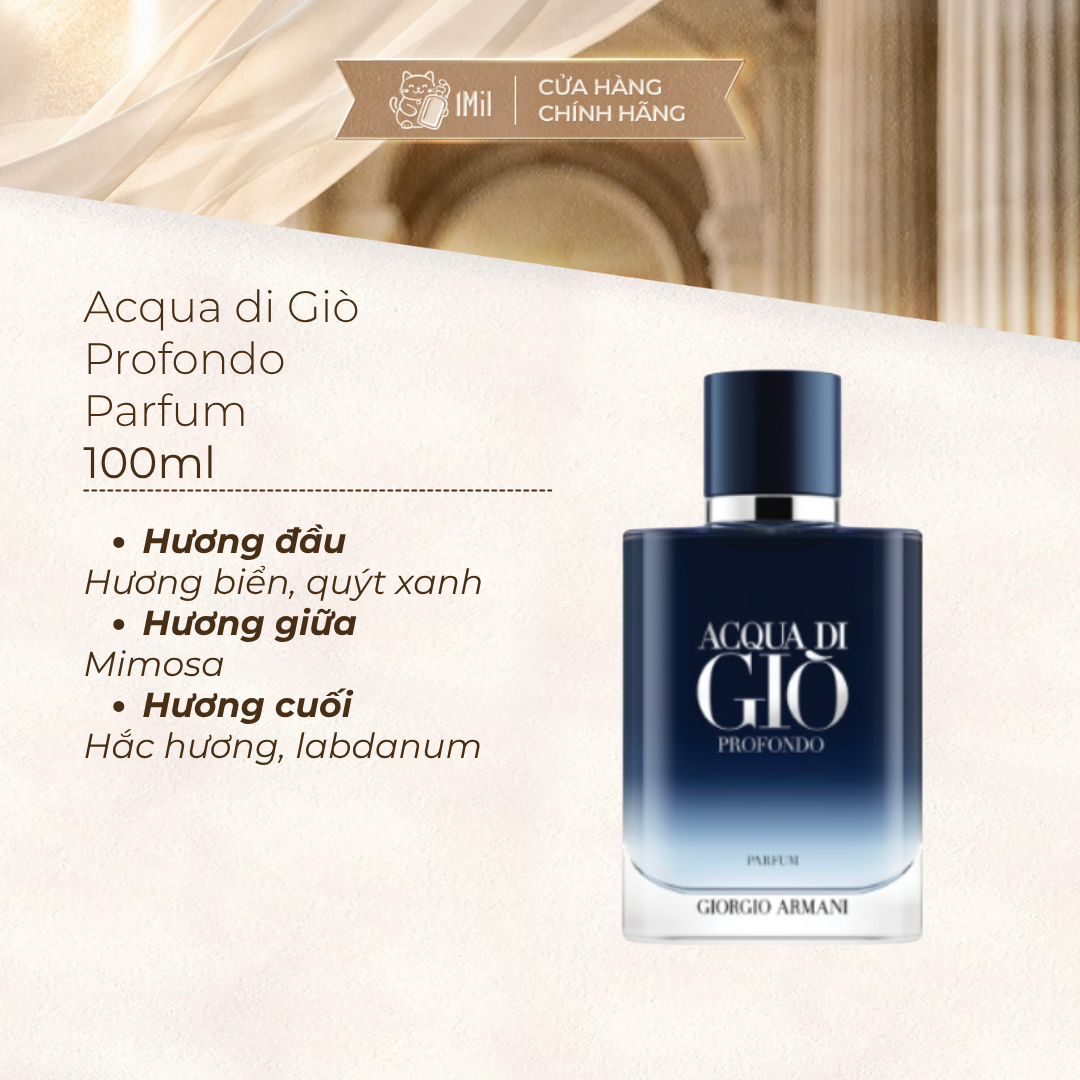 Giorgio Armani Acqua Di Gio Profondo Parfum 100ml