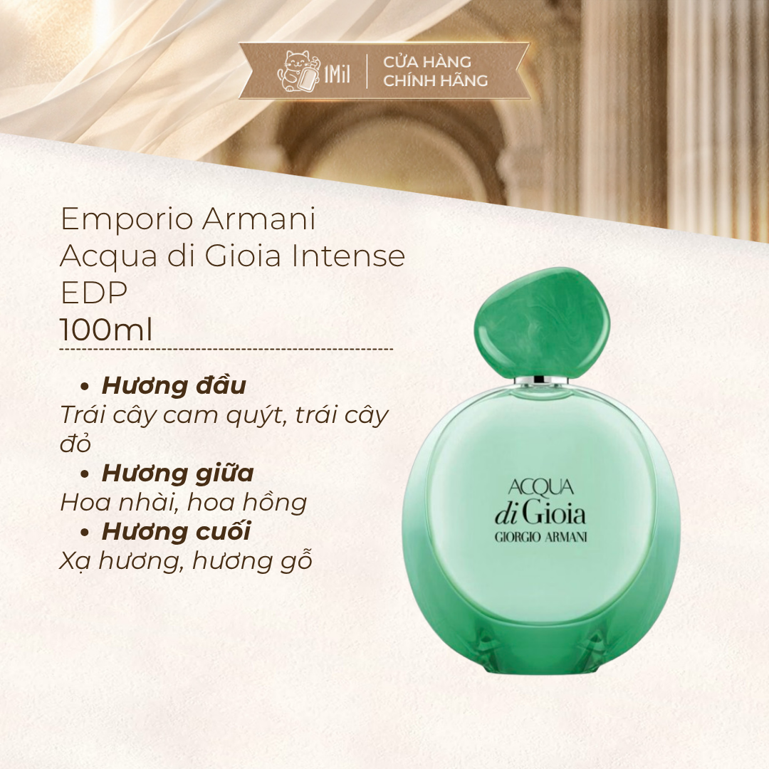 Giorgio Armani Acqua Di Gioia EDP Intense 100ml