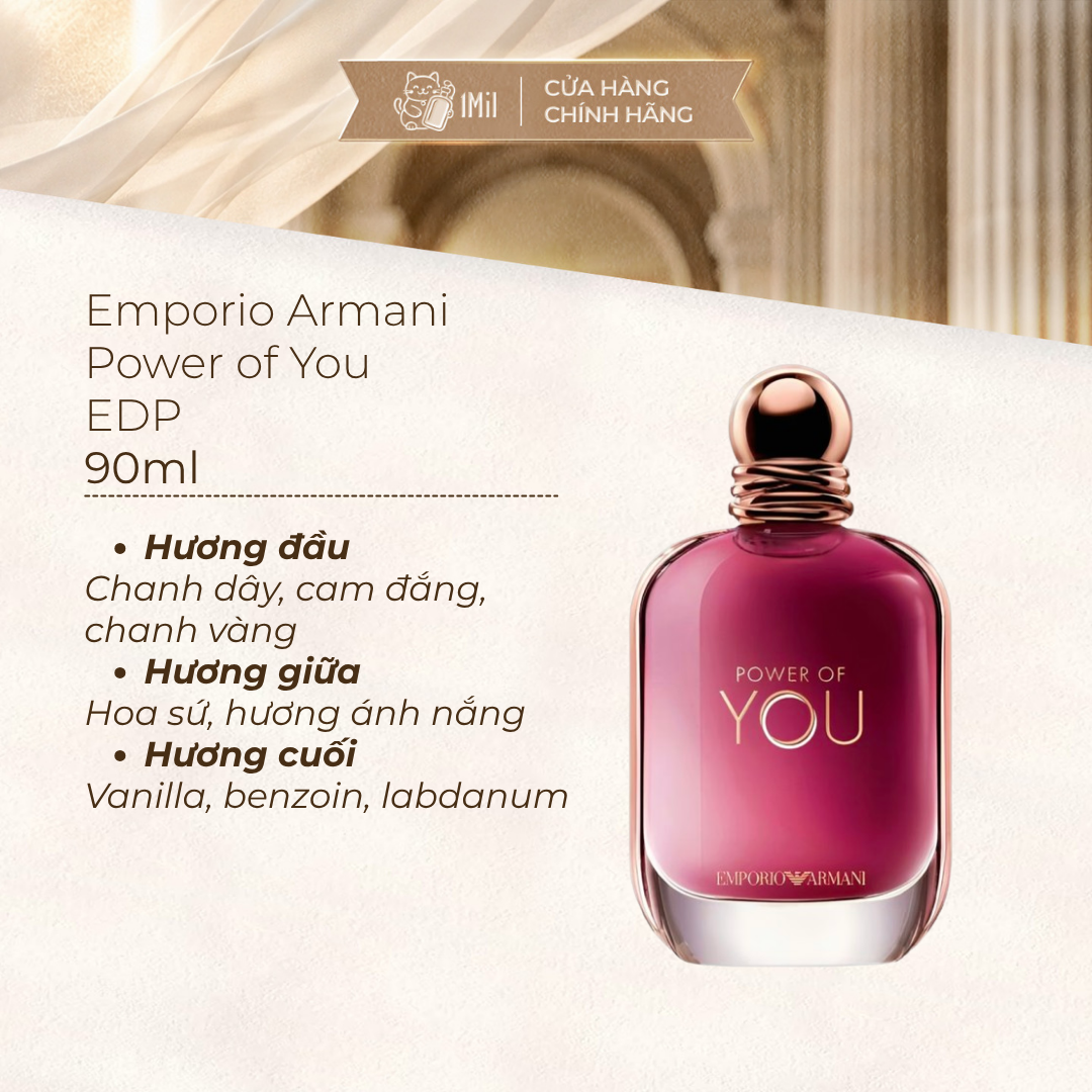 Giorgio Armani Power Of You EDP Pour Femme 90ml