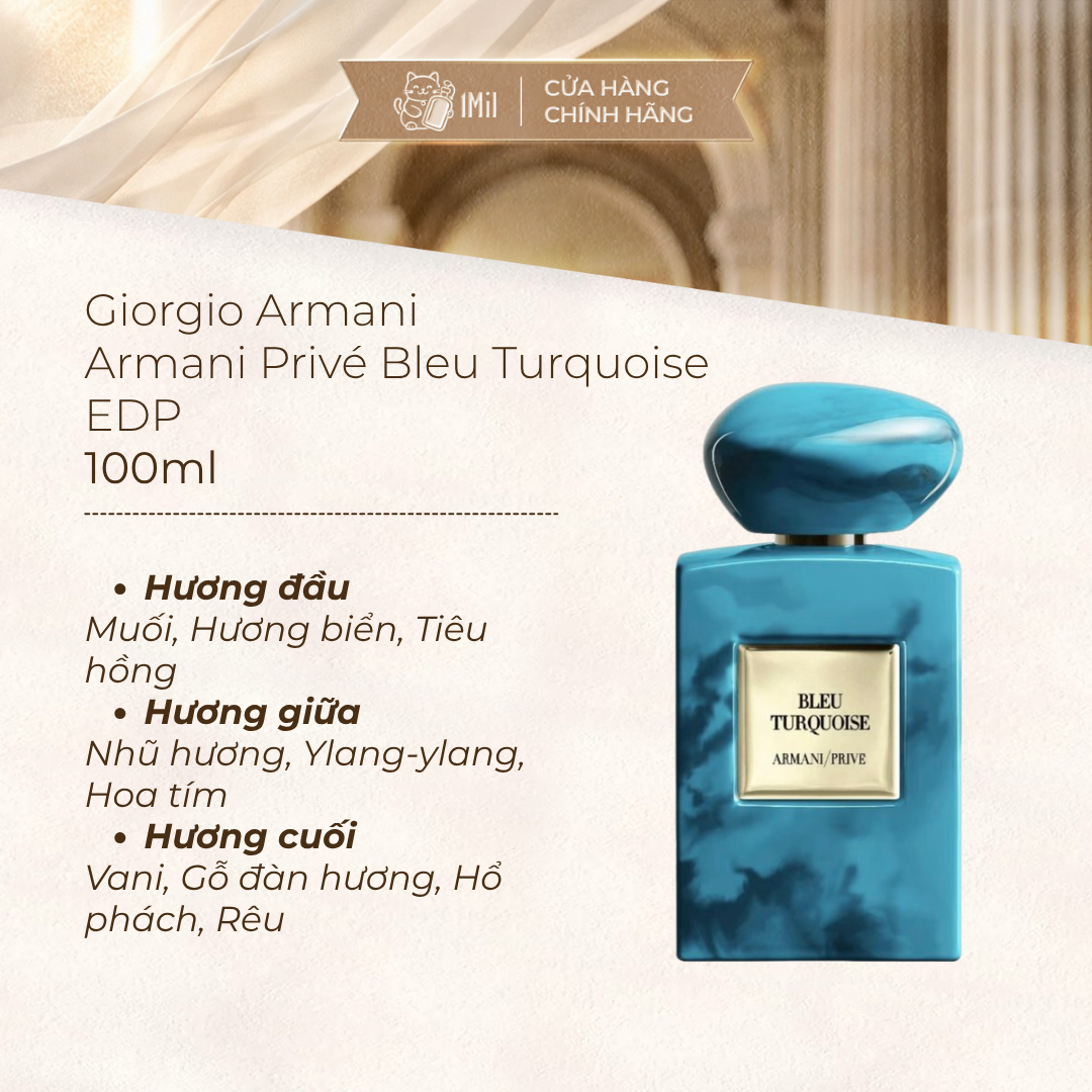 Giorgio Armani Prive Bleu Turquoise EDP 100ml