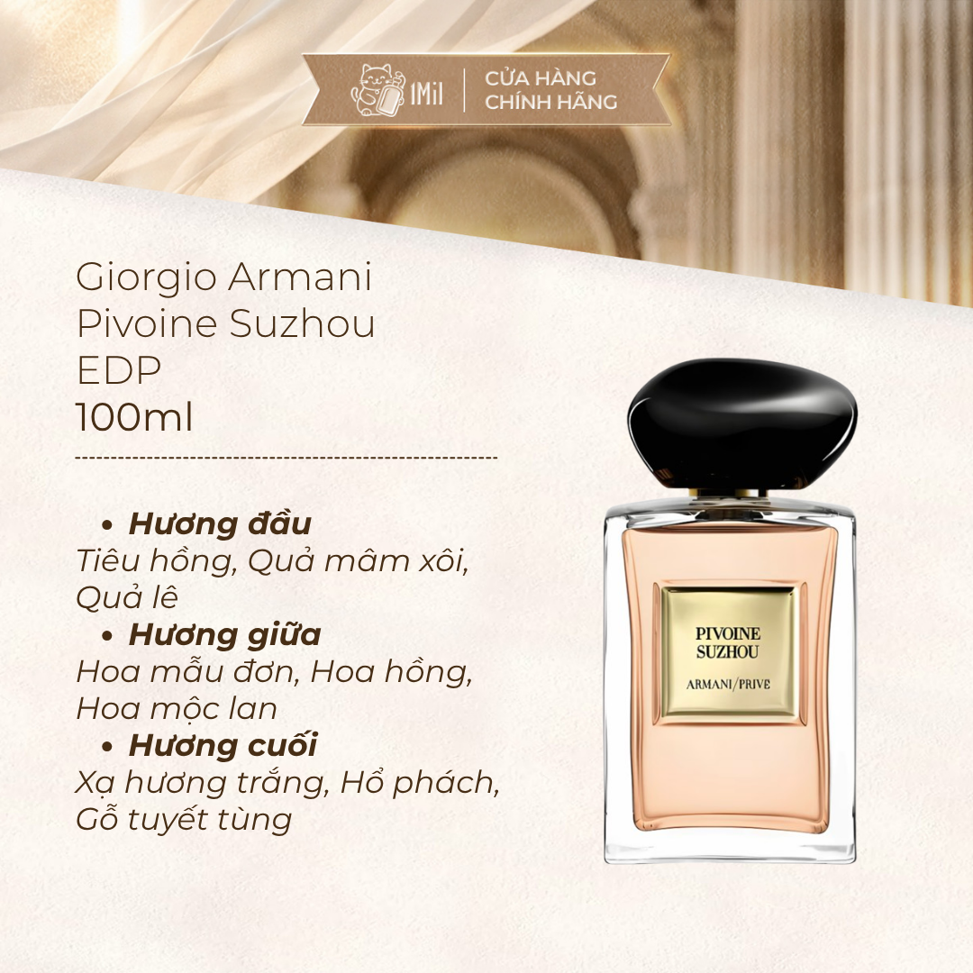 Giorgio Armani Prive Pivoine Suzhou EDT 100ml