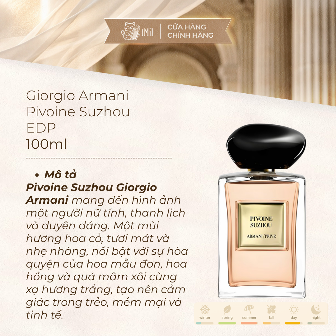Giorgio Armani Prive Pivoine Suzhou EDT 100ml