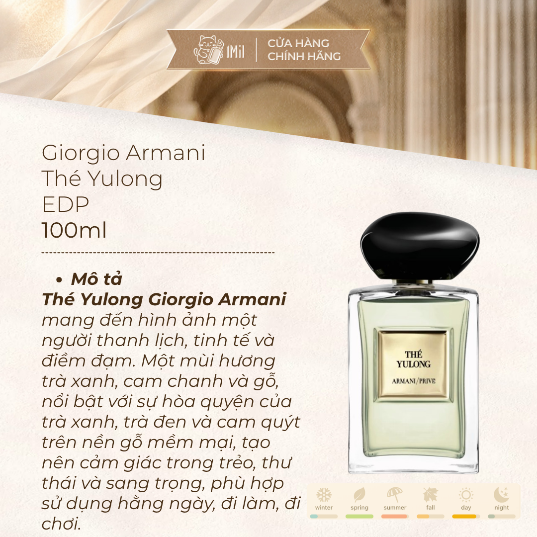 Giorgio Armani Prive The Yulong EDT 100ml
