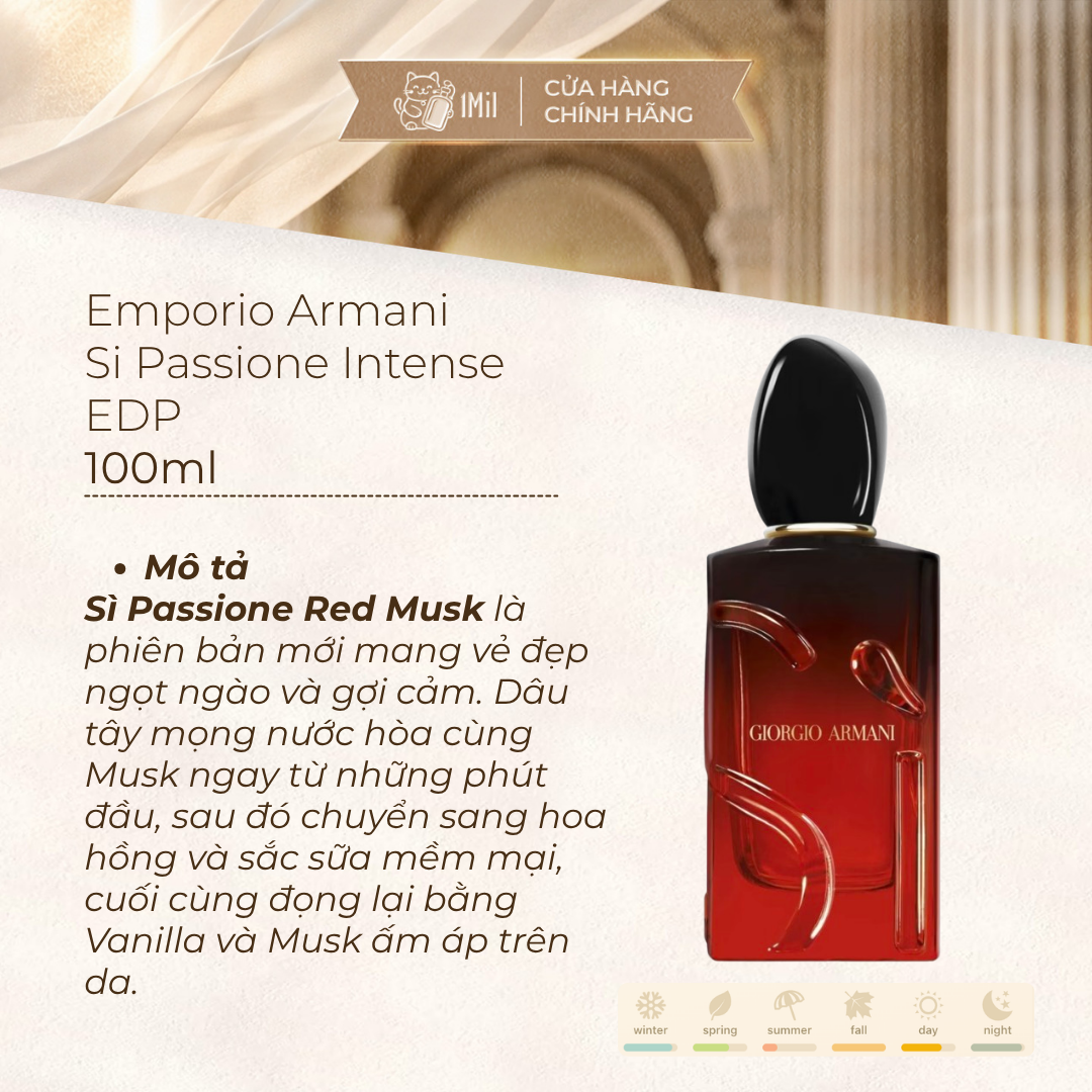 Giorgio Armani Si Passione EDP Intense 100ml