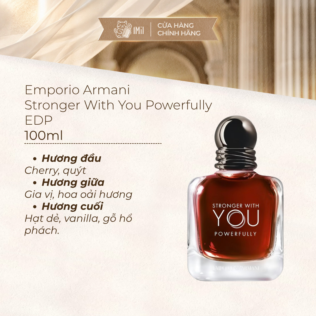 Giorgio Armani Stronger With You Powerfully EDP 100ml
