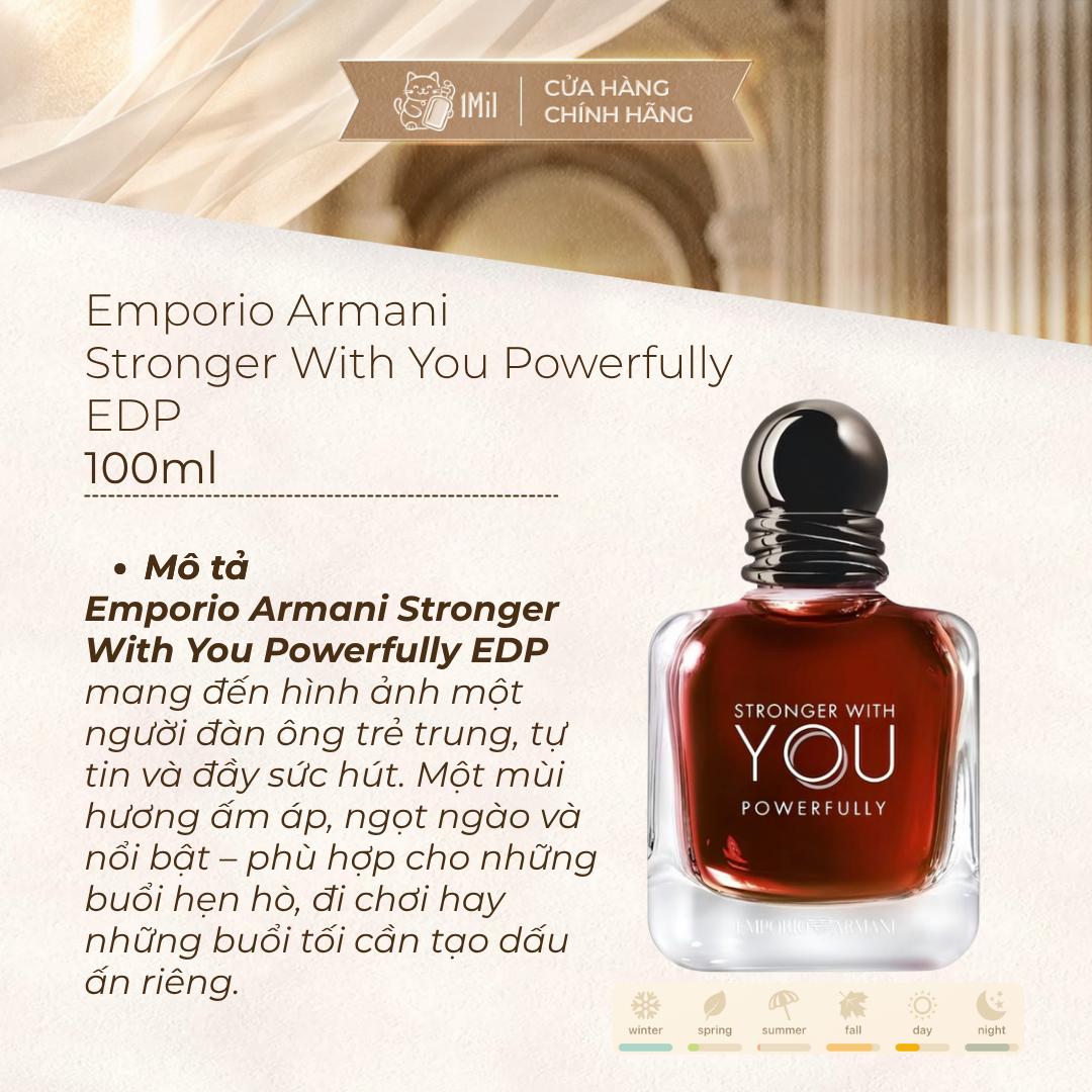 Giorgio Armani Stronger With You Powerfully EDP 100ml