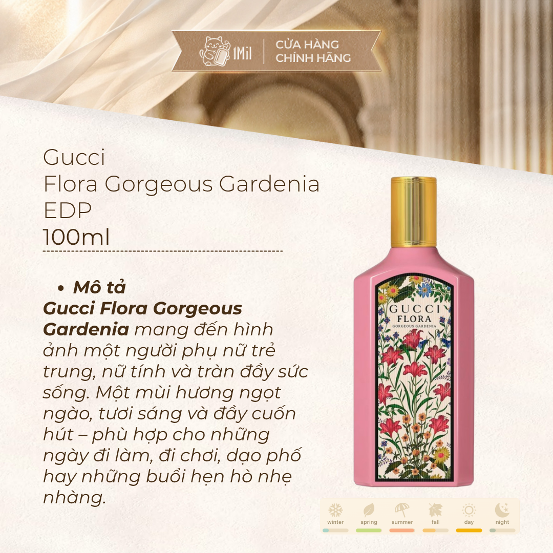 Gucci Flora Gorgeous Gardenia EDP