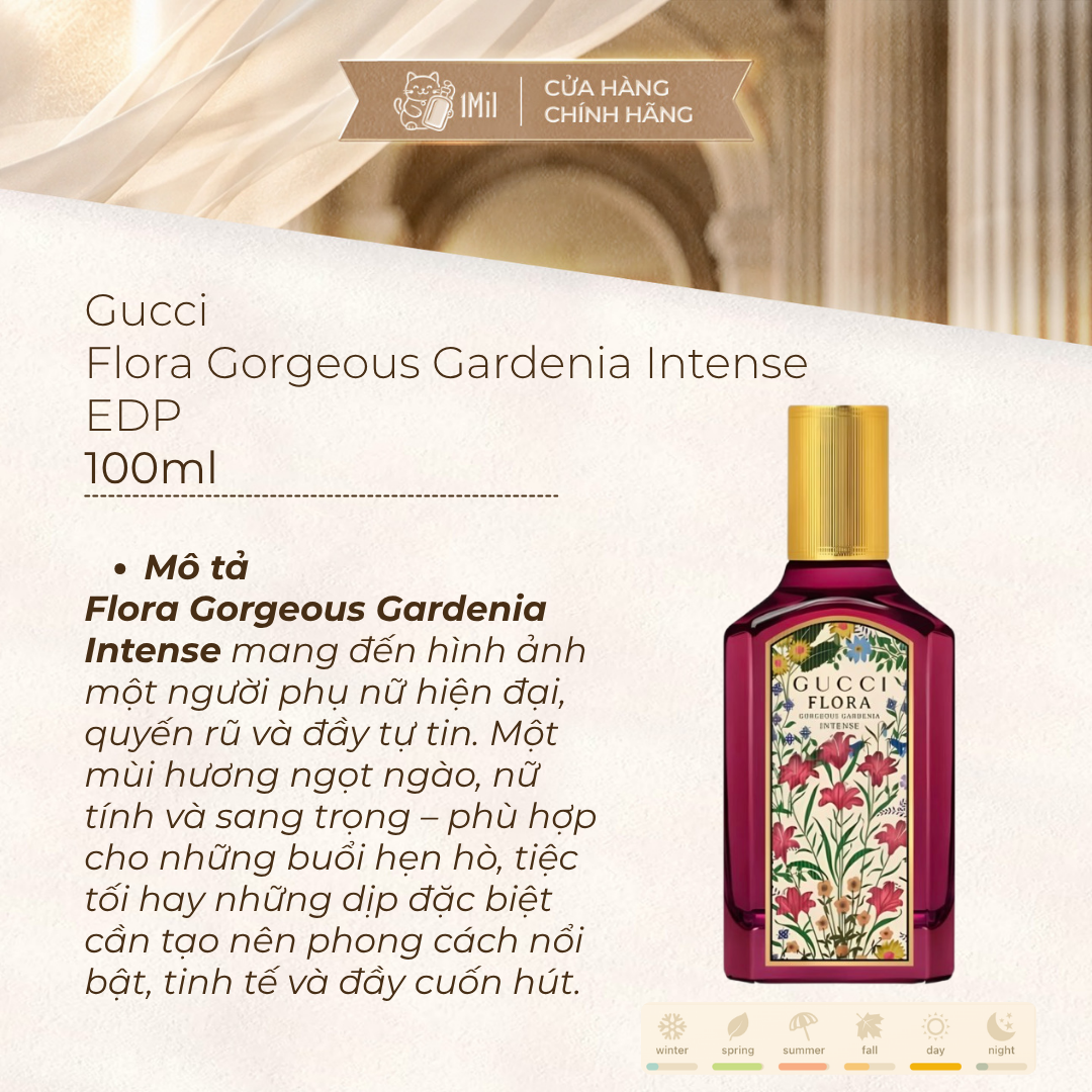 Gucci Flora Gorgeous Gardenia Intense EDP