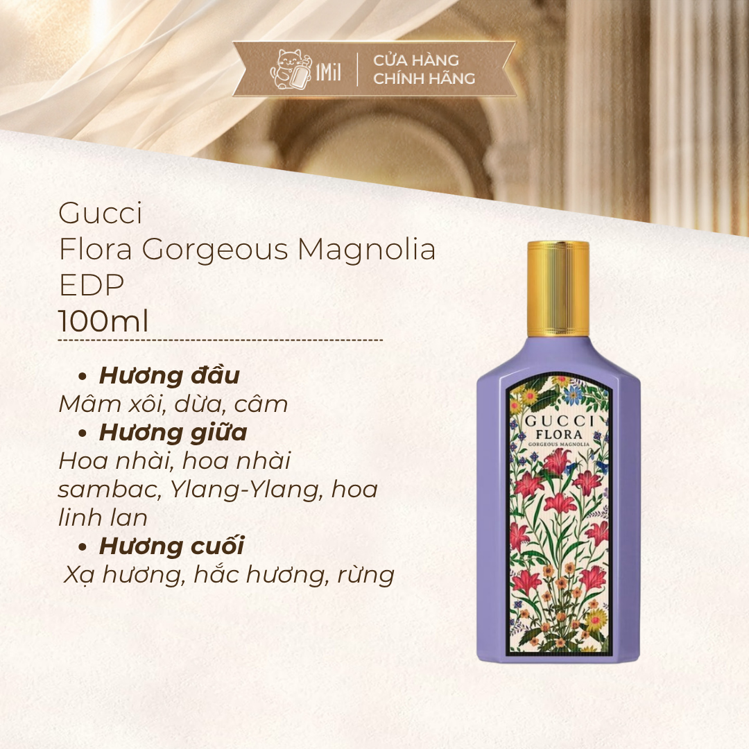 Gucci Flora Gorgeous Magnolia