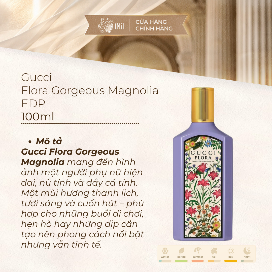 Gucci Flora Gorgeous Magnolia