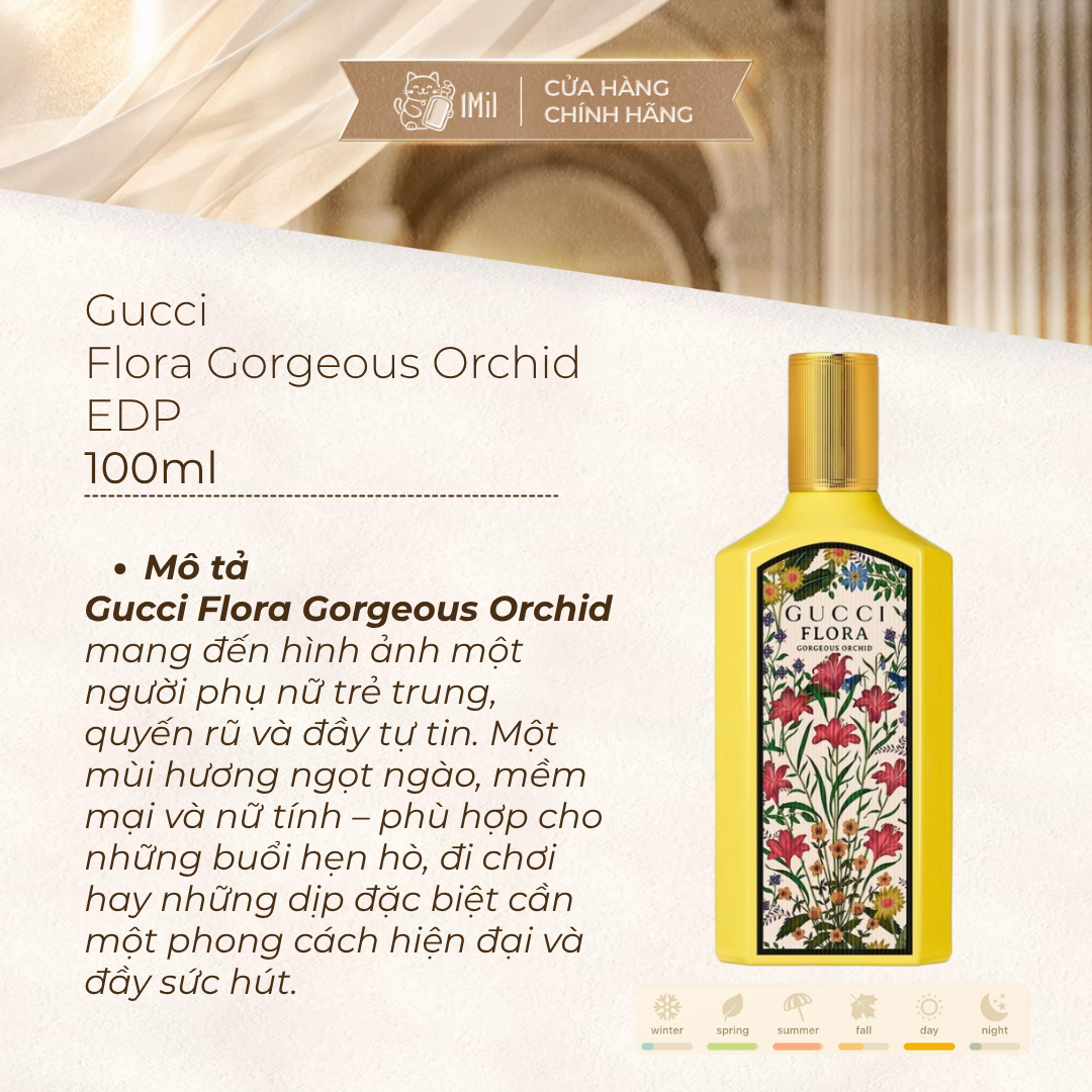 Gucci Flora Gorgeous Orchid EDP 100ml