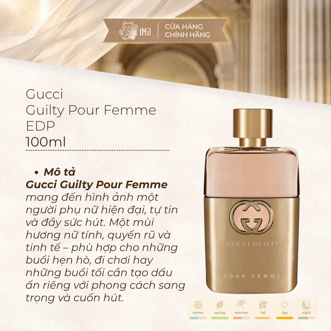 Gucci Guilty Pour Femme EDP 90ml