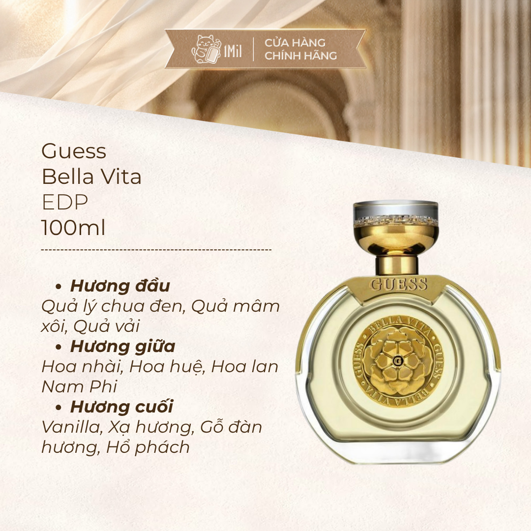 Guess Bella Vita Women EDP 100ml
