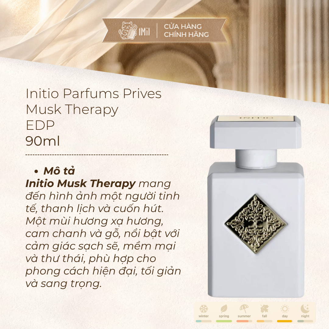 Initio Parfums Prives Musk Therapy Extrait De Parfum 90ml