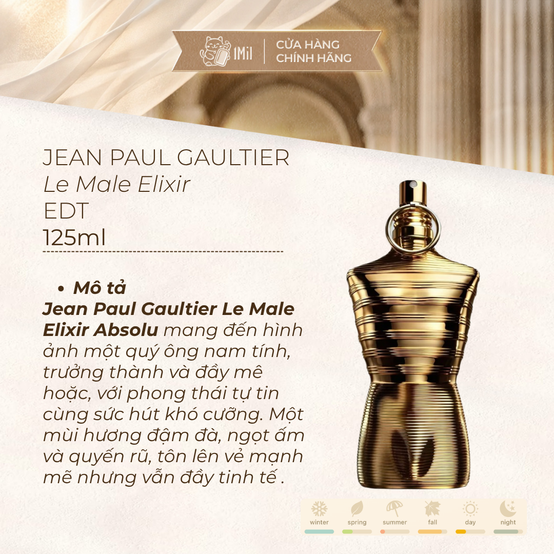 Jean Paul Gaultier Le Male Elixir Absolu Parfum