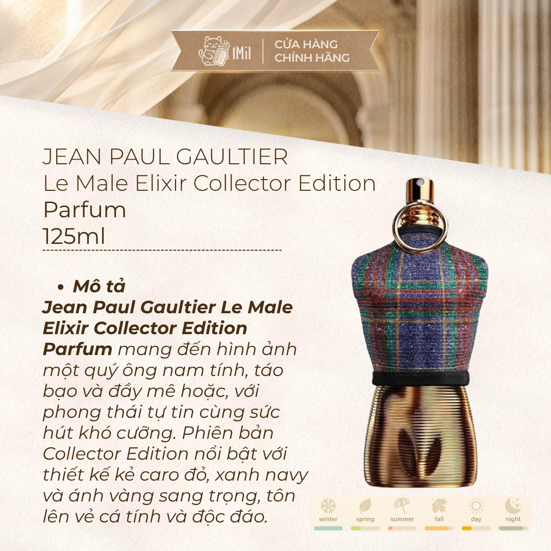 Jean Paul Gaultier Le Male Elixir Collector Edition 125ml