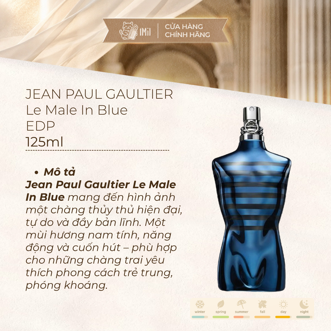 Jean Paul Gaultier Le Male In Blue EDP