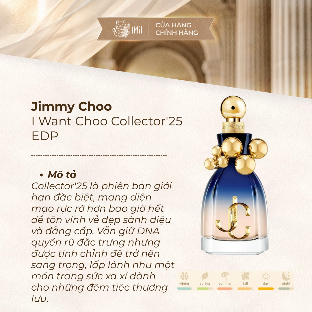 Jimmy Choo I Want Choo Collector'25 EDP 100ml