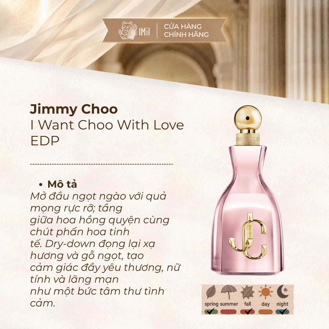 Jimmy Choo I Want Choo With Love EDP