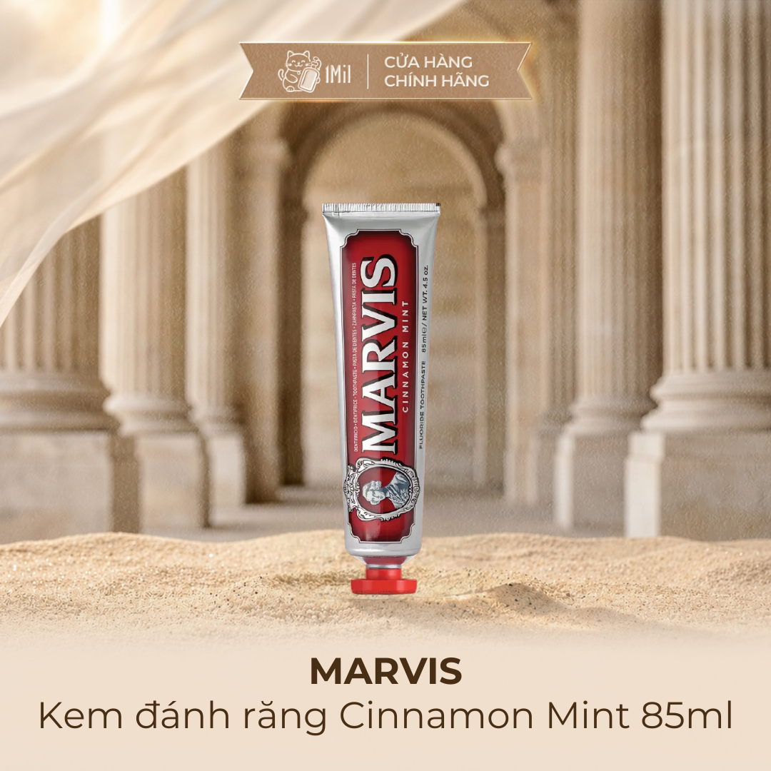 Kem đánh răng Marvis Cinnamon Mint 85ml