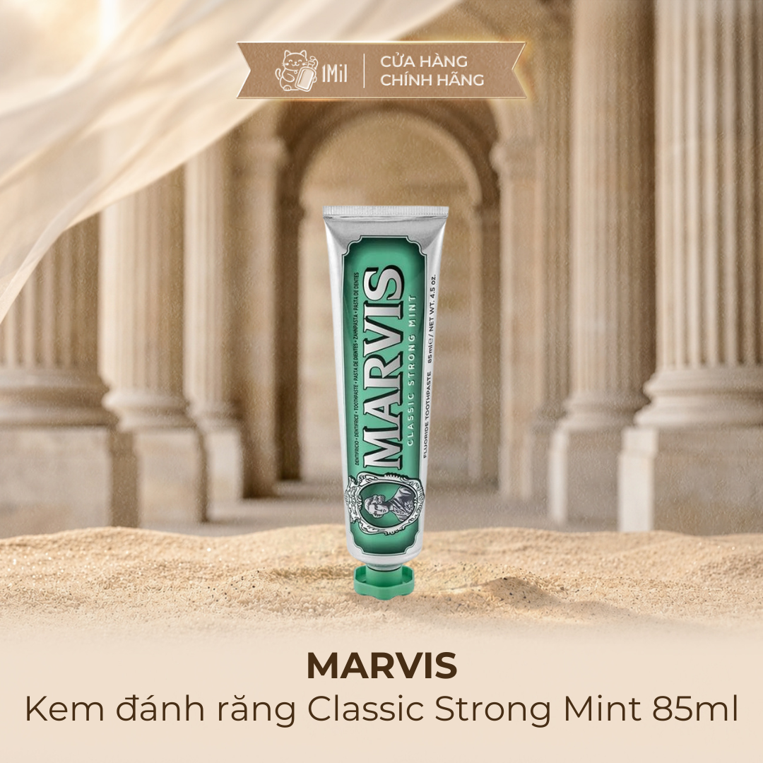 Kem đánh răng Marvis Classic Strong Mint 85ml