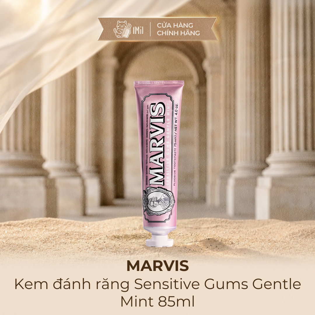 Kem đánh răng Marvis Sensitive Gums Gentle Mint 85ml