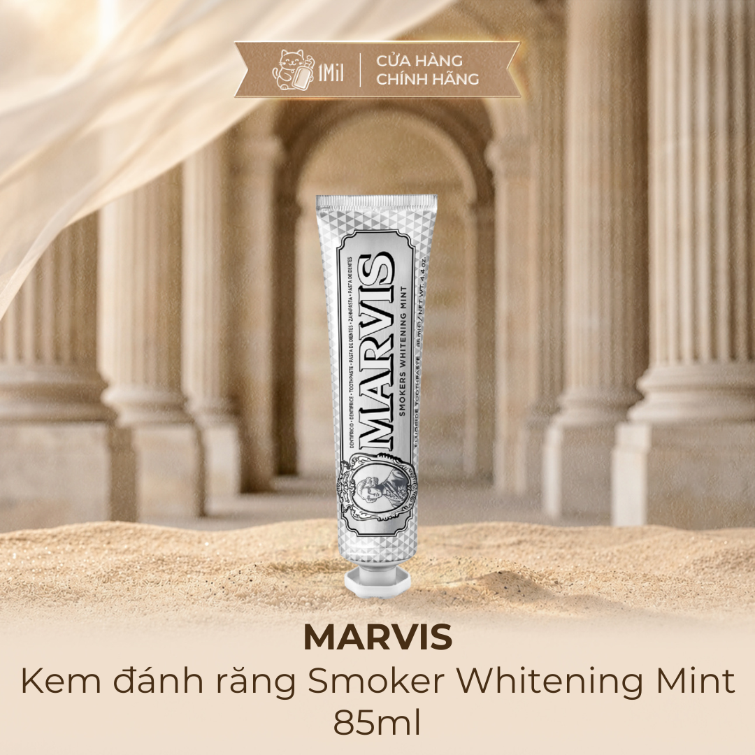 Kem đánh răng Marvis Smoker Whitening Mint 85ml