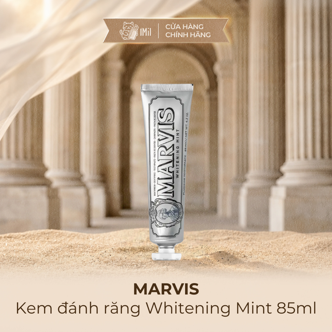 Kem đánh răng Marvis Whitening Mint 85ml